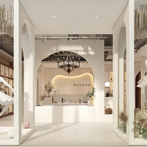 侘寂橱窗3D模型下载